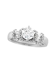 14K White Gold 1/3Cttw Bridal Enhancer