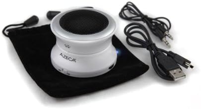 Azeca BT15S-WH Pop-Up Bluetooth Mini Speaker for Cellphones - Non-Retail Packaging - White