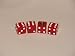 Red Dice Valve Caps (Set of 4)