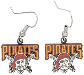 Pittsburgh Pirates Official MLB 3/4 inch Earrings by Wincraft