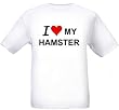 I LOVE MY HAMSTER - Animal-series - White T-shirt