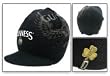 Bio World Clothing Mens GUINNESS REV FELT Beanie - Black