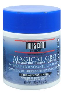 HealthPersonalCare: AFRICAN PRIDE Magical Gro Rejuvenating Herbal Formula Strengthens & Shines 5.3oz/150g