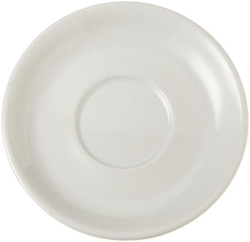 Tognana Albergo 6-1/4-Inch Saucer for Large Cappuccino Cup, 6-Piece