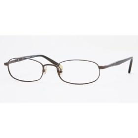 Buy Brooks Brothers BB462 1261 Eyeglasses Matte Brown Frame Size 49-18-135 by Brooks Brothers