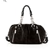 BODHI Black Roosevelt Island Slouchy Large Suede Leather Satchel Bag