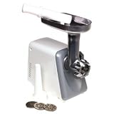 Panasonic Heavy Duty Meat Grinder Metal Hopper Stainless Steel Cutting Blade Three Cutting Plate
