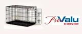 Precision Pet ProValu Single Door Black Metal Wire Dog Crate