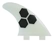 FCS GAM-2 Glass Flex Surfboard Tri Fin Set - Natural