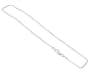 Italian .925 Silver Slim Anklet Chain Ankle Bracelet 9" Anklet With Spring Ring Clasps