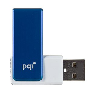 pqi Traveling Disk U262 Drive (Blue/White)