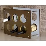 Oenophilia Bentwood 6-Bottle Wine Rack