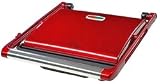 Chef Pepin CH48855 Stainless-Steel Panini Maker, Metallic Red