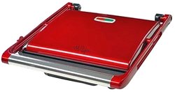 Chef Pepin CH48855 Stainless-Steel Panini Maker, Metallic Red
