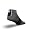 SockGuy Elite-Tech 1in Dark Grey Cycling/Running Socks (S/M)