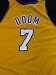 Odom, Lamar - Signed Swingman Yellow Lakers Jersey