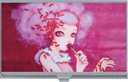 Classic Hardware Camilla d'Errico Cotton Candy Curly Cue Business or Credit Card Case