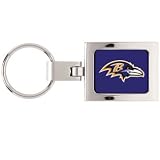Baltimore Ravens Domed Metal Key Chain
