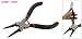 Amico 5 Blk Rubber Grip Internal Straight Needle Nose Plier