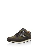 BALLY Zapatillas Okar (Chocolate / Verde Militar)