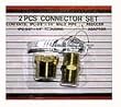 2 Pcs Brass Connector Set