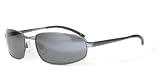 Men's sunglasses - Bloc Square X200 Gunmetal G15 Green Lens