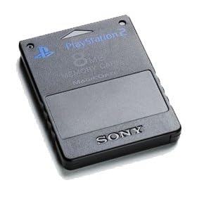 Carte M�moire noire 8 Mo pour Playstation 2