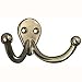 Tools & Hardware : National #N199-232 2PK Double Coat\Hat Hook