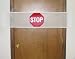 Banner with Stop Sign