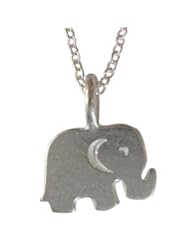 Dogeared Sterling Silver Good Luck Elephant Reminder Necklace