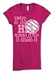 I'd Hit That Volleyball Girls Juniors T-Shirt