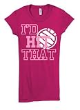 I'd Hit That Volleyball Girls Juniors T-Shirt