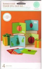 Martha Stewart Create Honeycomb Thank You Card Kit