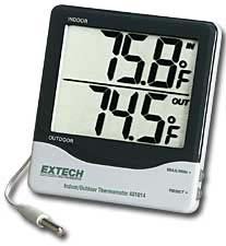 Extech 401014 Big Digit Indoor/Outdoor Thermometer
