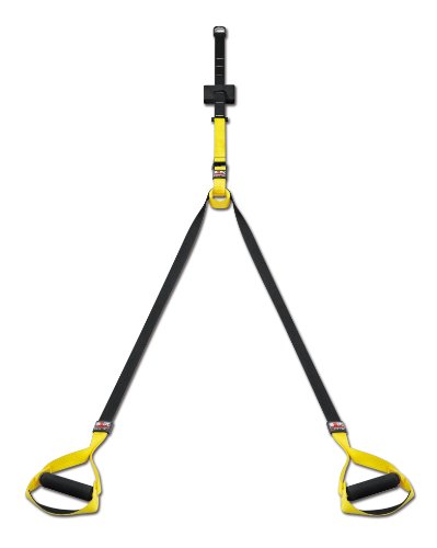Body Sculpture Total Body Aerobic Suspension Trainer - Black/Yellow Body Sculpture Total Body Aerobic Suspension Trainer - Black/Yellow