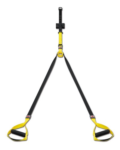 Body Sculpture Total Body Aerobic Suspension Trainer - Black/Yellow