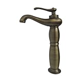 〔INK-0303072G〕　シングルレバーハンドル　トールタイプ　混合水栓　ブロンズ（古銅）