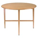 Winsome Wood 42-Inch Round Drop Leaf Table