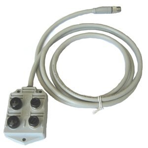 Cover image : Maretron Micro Multiport Box - Male Cordset - 4M - 4 Port Female