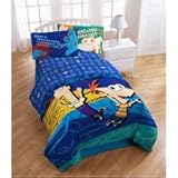 Disney Phineas and Ferb Bedding Set 5 Piece Full