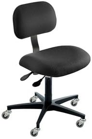 Ergonomic Chair, Black, Cloth