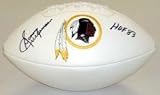 Sonny Jurgensen Washington Redskins NFL Hand Signed Team Logo Fotoball Football