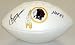 Sonny Jurgensen Washington Redskins NFL Hand Signed Team Logo Fotoball Football