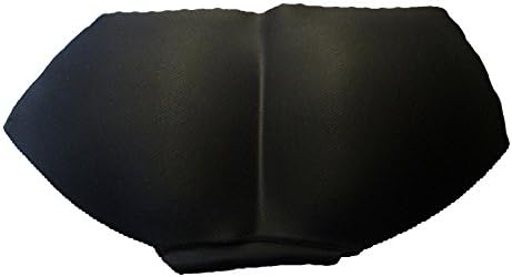 LOVE OF CORSETS Seamless Booty Enhancing Padded Butt Lifting Womens Shaper Brief L (Wearer's Lower Hip 36"-37.5") Black