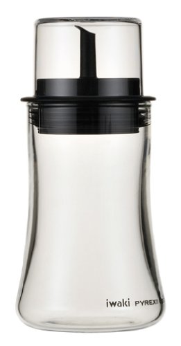 iwaki パイレックス フタ付醤油差し (S) 5031-BK