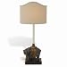 Taj Left Facing Elephant Table Lamp