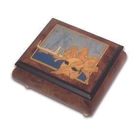 Unbelievable Masquerade Musical Jewelry Box