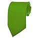 Clover Green Necktie SOLID Mens Neck Tie Satin by K. Alexander