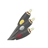 AudioQuest audio video cable - RCA plugs 1m (3.28') video and stereo combo