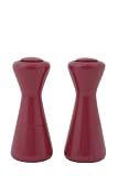 Zoom Mill Salt & Peppermill In Rasberry High Gloss Finish 170mm